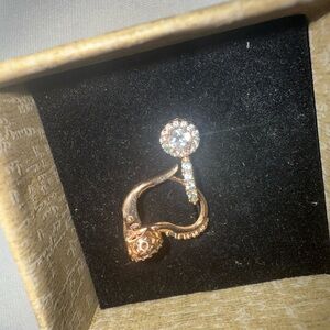 14k diamonds earrings